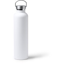 Botella de acero con asa plegable 1L