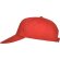 Gorra básica con logo a personalizar Rojo detalle 31