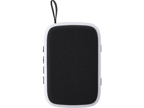 Altavoces inalámbrico de goma bicolor Armin Rojo detalle 12