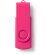 USB giratorio 8GB serigrafiado corporativo Riot fucsia