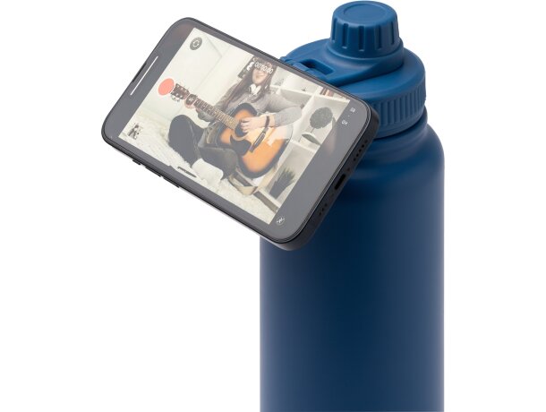 Bidón térmico Heyman acero inoxidable reciclado 1 litro Blanco detalle 4