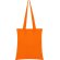 Bolsa de algodón con logo de variados colores 140 g/m2 Mountain Naranja detalle 26