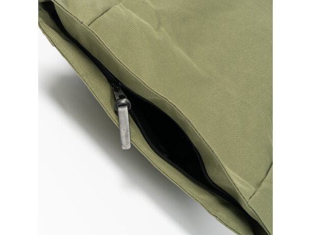 Mochila deportiva con asas acolchados en poliéster 900D 220 g/m2 Dodo Verde militar detalle 2