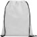 Mochila de cuerdas diversos colores non woven 80 g/m2 Calao Blanco detalle 4