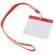 Lanyard/identificador POMEL Rojo