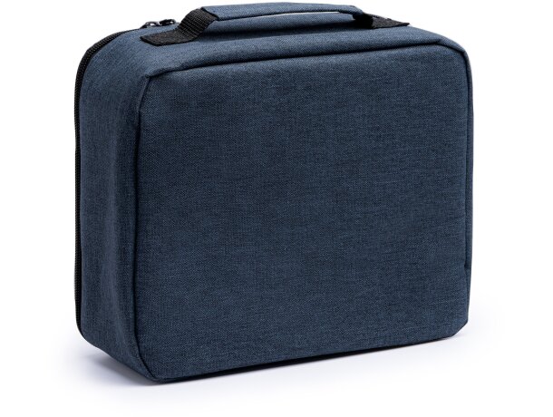 Bolsa térmica con bolsillo exterior y asa de transporte rPET Sotek Denim vigore detalle 6