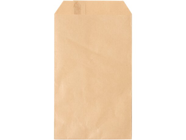 Bolsa de papel kraft Moshi con solapa adhesiva ecológica Crudo detalle 4