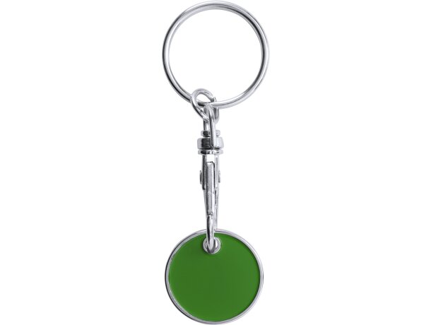 Llavero moneda TONIC Verde helecho detalle 7