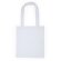 Bolsas de algodón personalizadas de asas largas reforzadas a color 105 g/m2 Blanco detalle 5