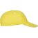 Gorras béisbol cierre velcro de algodón 260 g/m2 Panel Amarillo detalle 16