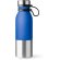 Botella de acero con acabado mate bicolor 850ml Alke Blanco detalle 4