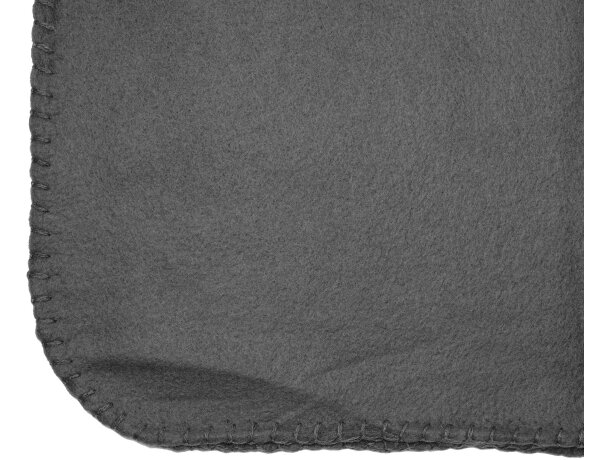 Manta publicitaria de tejido polar antipilling poliéster 200 g/m2 Gris vigore detalle 12