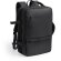 Mochila Rayan negro con compartimentos antirrobo y 40L Negro detalle 9