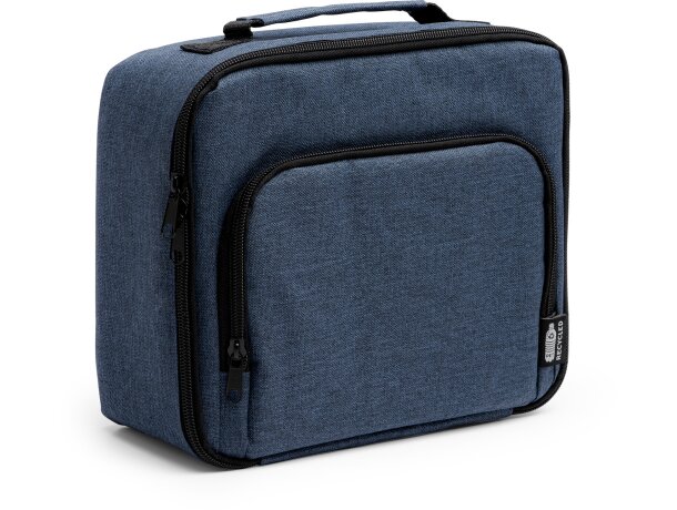 Bolsa térmica con bolsillo exterior y asa de transporte rPET Sotek Denim vigore detalle 8