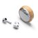Auricular personalizados con detalles en bambú Auron Blanco detalle 2