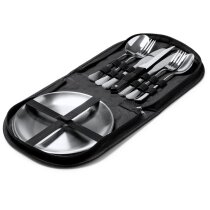 Set cubiertos Trivor con funda transportable RPET