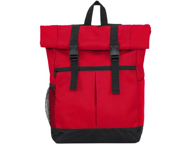 Mochila deportiva con asas acolchados en poliéster 900D 220 g/m2 Dodo Rojo detalle 19