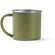Taza Dunas acero inoxidable 304 reciclado 350ml powder coating Verde oscuro