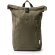 Mochila Teko de algodón reciclado con compartimento extensible Verde oscuro