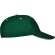 Gorras béisbol cierre velcro de algodón 260 g/m2 Panel Verde botella detalle 48