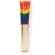Abanico de madera con tela con logotipo LGTBI