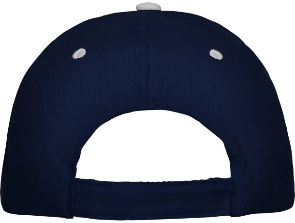Gorras béisbol cierre velcro de algodón 260 g/m2 Panel Marino detalle 42