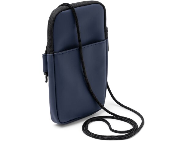 Portamóviles Seul con cremallera y cinta ajustable Negro detalle 3