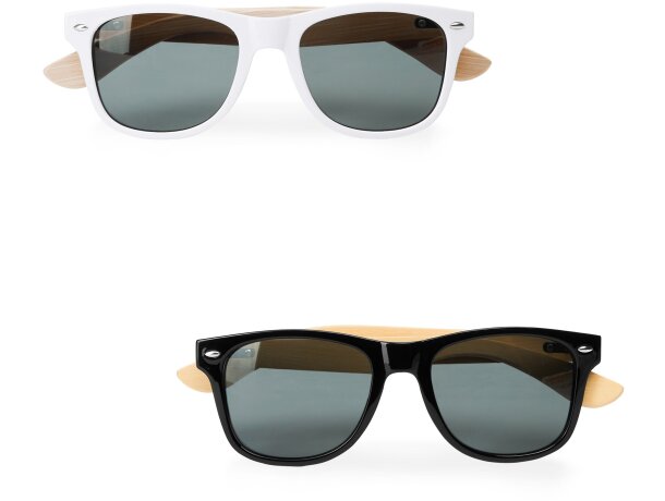 Gafas de sol con logo pc Eden Blanco detalle 1