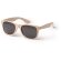 Gafas de sol con logotipo de fibra de trigo Solec Crudo detalle 3
