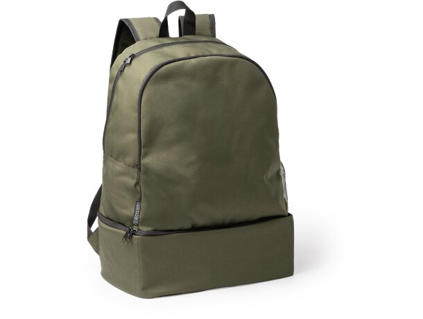 Mochila Cambel RPET con compartimento zapatillero y 37L Negro detalle 5