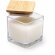 Velas Rocix elegancia ecoamigable aroma vainilla cálido acogedor hogar Blanco detalle 1