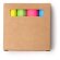 Set marcadores Rotux crudo con 4 colores
