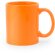 Tazas para personalizar unisex en variados colores cerámica Naranja detalle 18