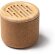 Mini altavoz bluetooth para publicidad de bambú Yamo Crudo detalle 4
