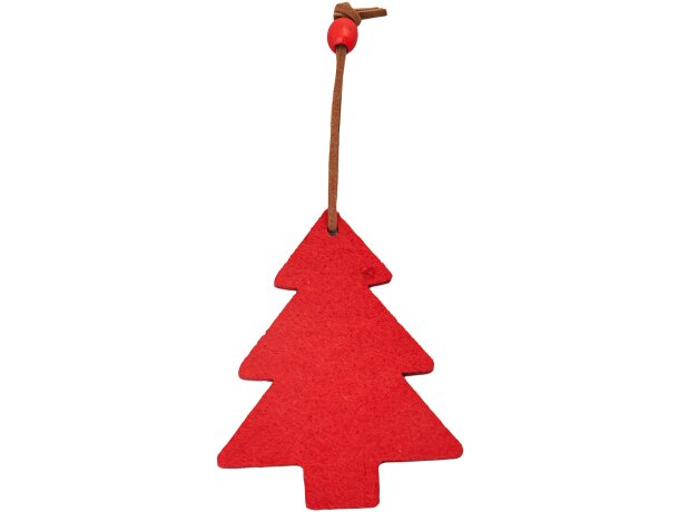 Adorno de árbol de navidad con colgador poliéster Copo detalle 6