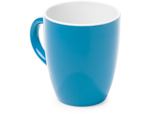 Tazas baratas en variados colores en cerámica Nolo Negro detalle 3