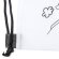 Mochila infantil publicitaria de cuerdas non-woven Turcaz Blanco detalle 4