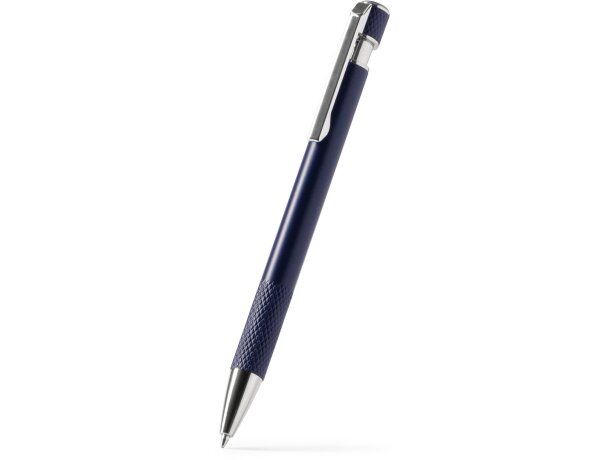 Bolígrafo Blomy aluminio reciclado acabado mate con textura Blanco detalle 4