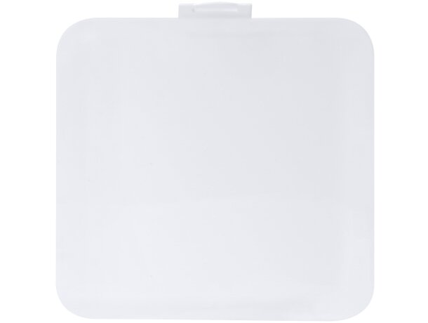 Estuche porta-mascarillas Axel con plástico anti-bacterias Blanco detalle 4