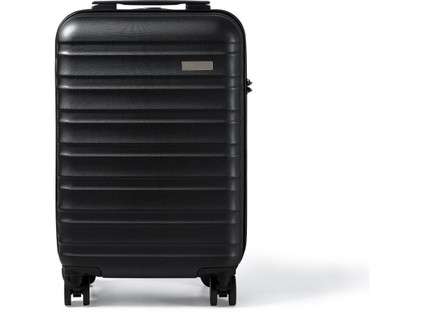 Maleta Trolley Cabina ABS Bleik con cierre TSA y ruedas 360° Negro detalle 6