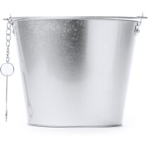 Cubitera Kinto aluminio con abrebotellas plateada