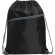 Mochila de cuerdas personalizada poliéster 70 g/m2 Ninfa Negro detalle 8