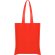 Bolsa tejido no tejido polipropileno sin fuelle 80 g/m2 Rojo detalle 33