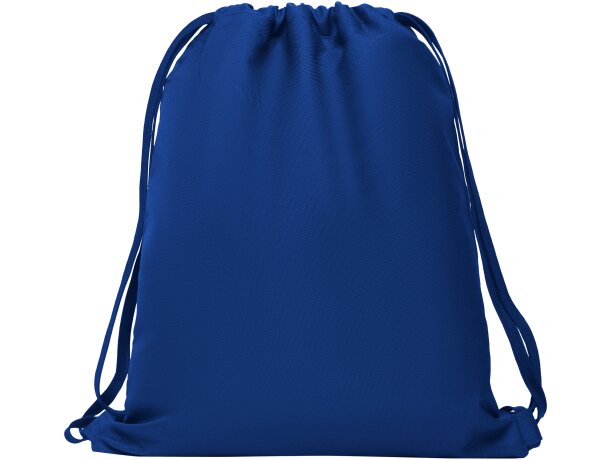 Mochila saco Zorzal poliéster 600D bolsillo cremallera cordones Royal detalle 15