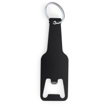Llaveros publicitarios con abridor de aluminio Stout en forma de botella