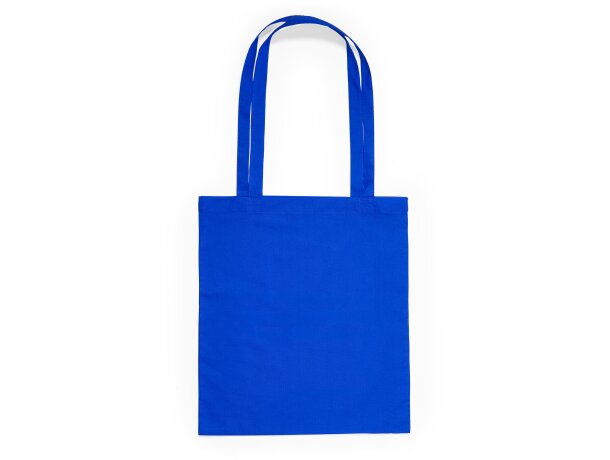 Bolsas de algodón personalizadas de asas largas reforzadas a color 105 g/m2 Royal detalle 10