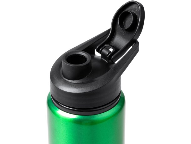 Bidón Raiden de aluminio reciclado 800ml con tapa rosca Blanco detalle 1