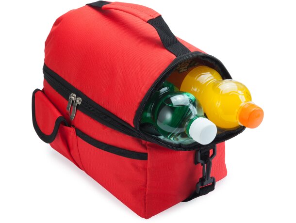 Bolsas térmicas poliéster Grulla urbana Negro detalle 2