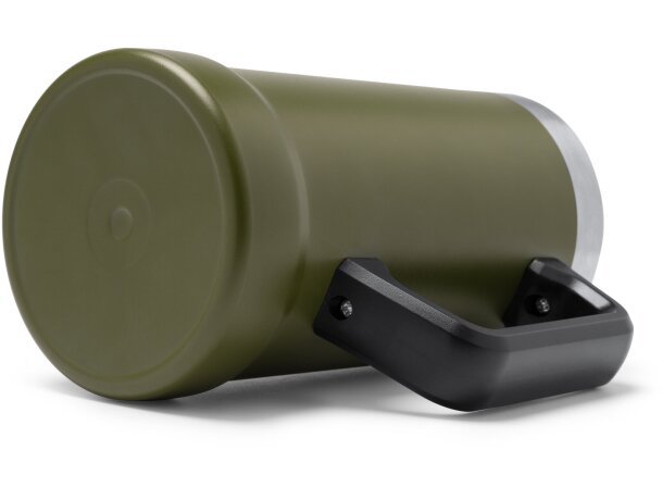 Jarra Ronin de acero inoxidable 304 reciclado con doble pared Blanco detalle 2