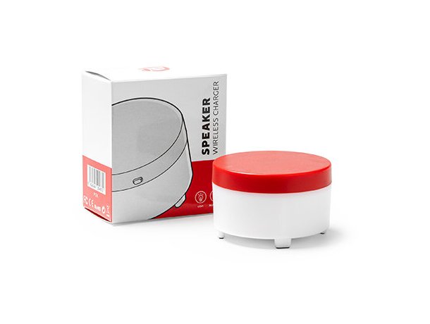 Altavoz iluminado de plástico Moller Negro detalle 1